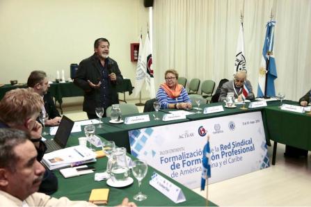 Comienzo del Taller continental de Formalización de la Red Sindical de Formación Profesional de América Latina y el Caribe