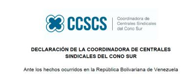 Coordinadora de Centrales Sindicales del Cono Sur