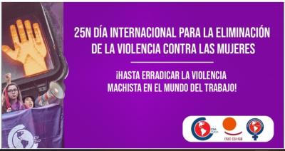 Día Internacional de la Eliminación de la Violencia contra la Mujer	