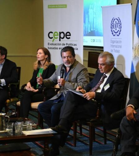 Gerardo Martínez, Chair del L 20 y Secretario de Relaciones Internacionales de CGT RA, participó en el Seminario sobre El futuro del trabajo: una perspectiva desde América Latina