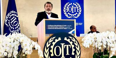 Gerardo Martínez en OIT: El Movimiento Sindical Argentino llama a la concertación y al diálogo
