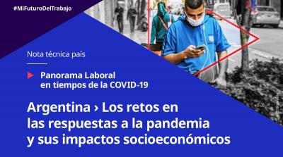 Gerardo Martínez participó de la presentación del nuevo informe de la OIT sobre el impacto socioeconómico de la Pandemia en Argentina.