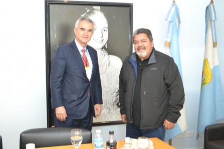 Gerardo Martinez recibió a José Manuel Salazar-Xirinachs de la Organización Internacional del Trabajo - OIT