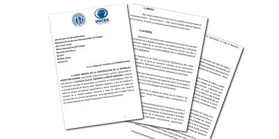 La UOCRA denunció ante el Comité de Libertad Sindical de la OIT hechos de espionaje y persecución antisindical.