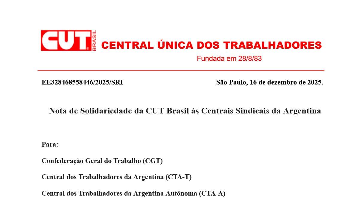 CENTRAL &Uacute;NICA DOS TRABALHADORES