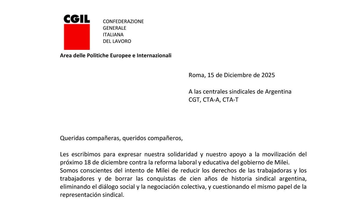 CONFEDERAZIONE GENERALE ITALIANA DEL LAVORO