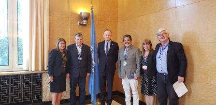 Reunión de las Centrales Sindicales Argentinas con el Director General de Naciones Unidas Michael Moller 