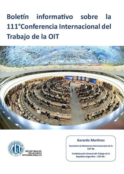 Boletín informativo sobre la 111°Conferencia Internacional del Trabajo de la OIT